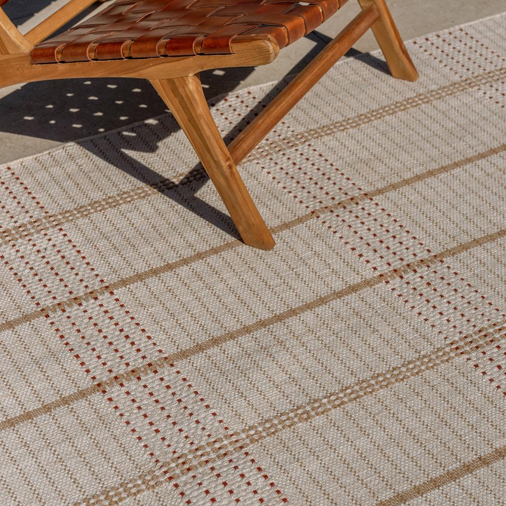 Tapis d’extérieur Zona Couture Terre