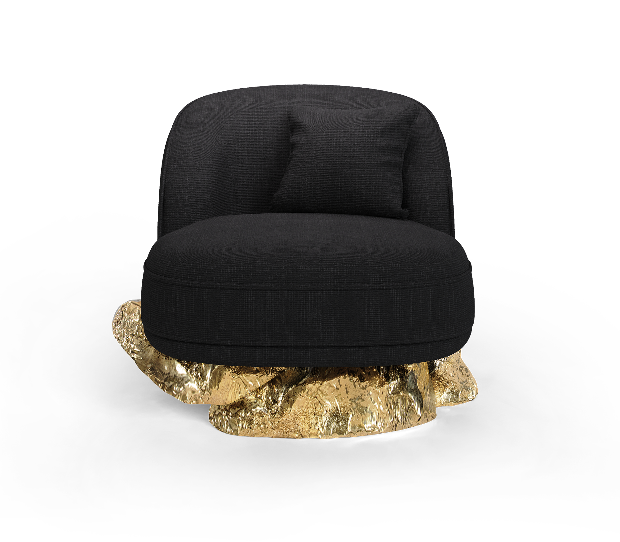 Fauteuil Angora Baltic Noir