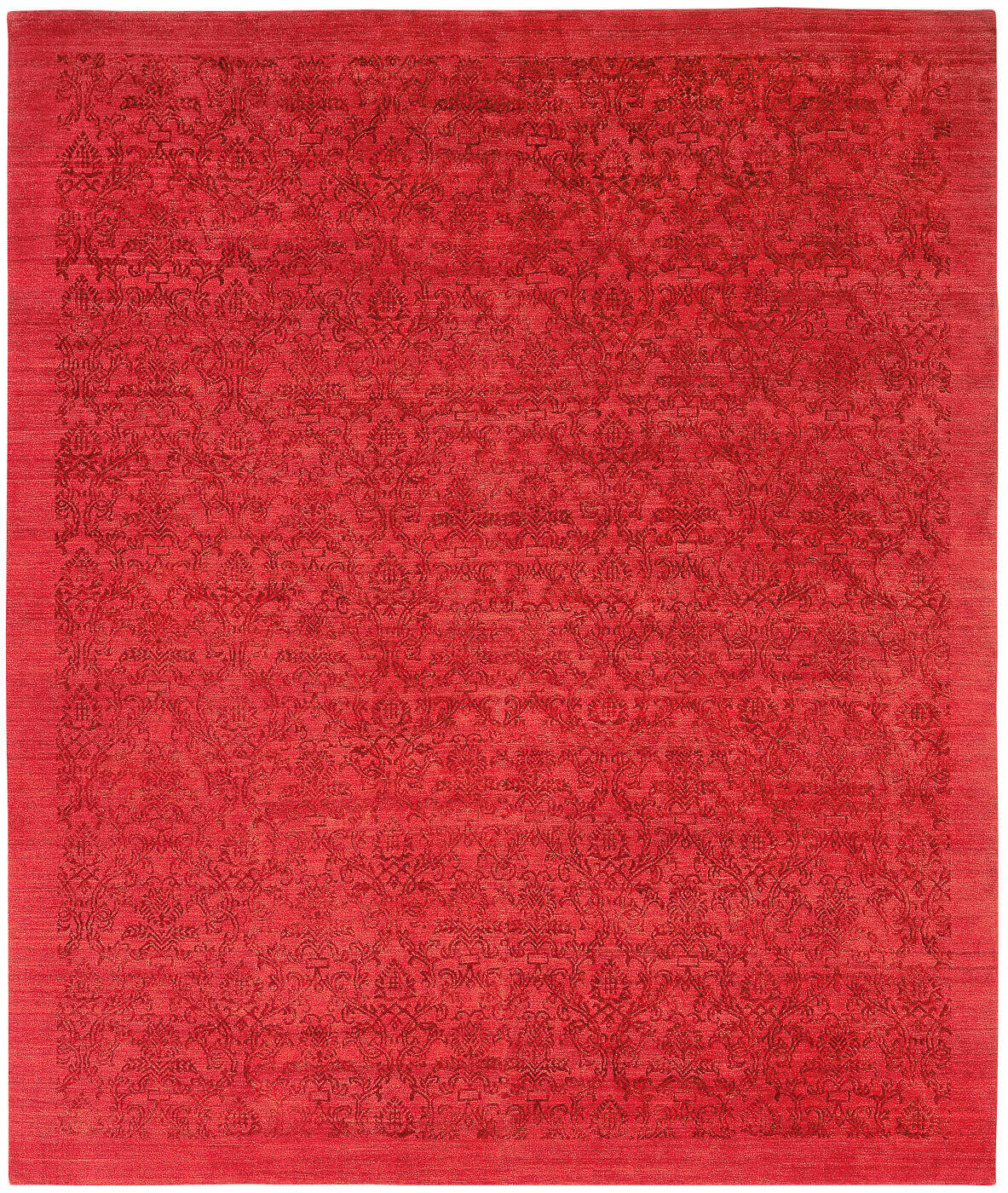 Tapis Roma Bordure Rouge