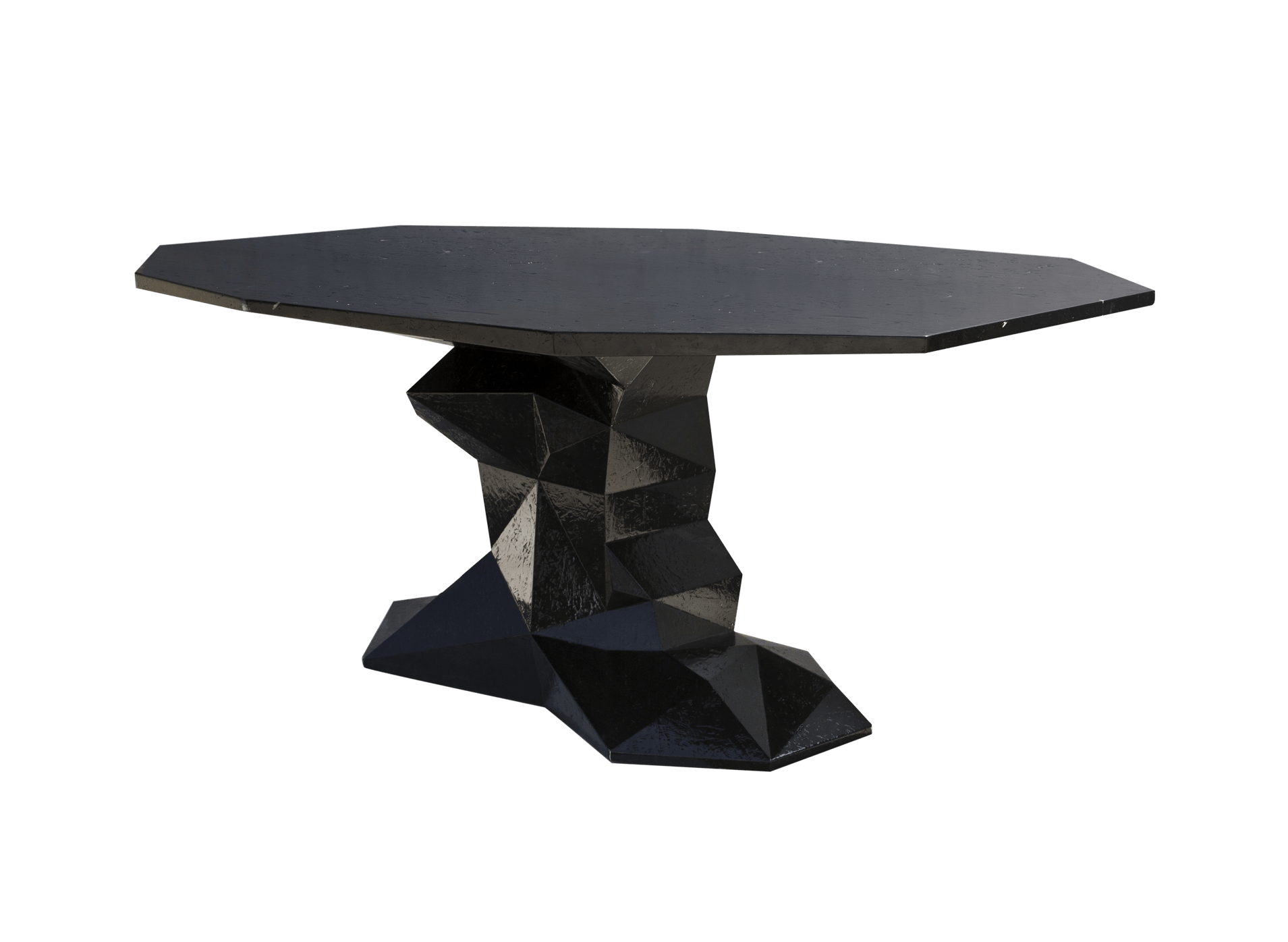 Table À Manger Bonsai Noire