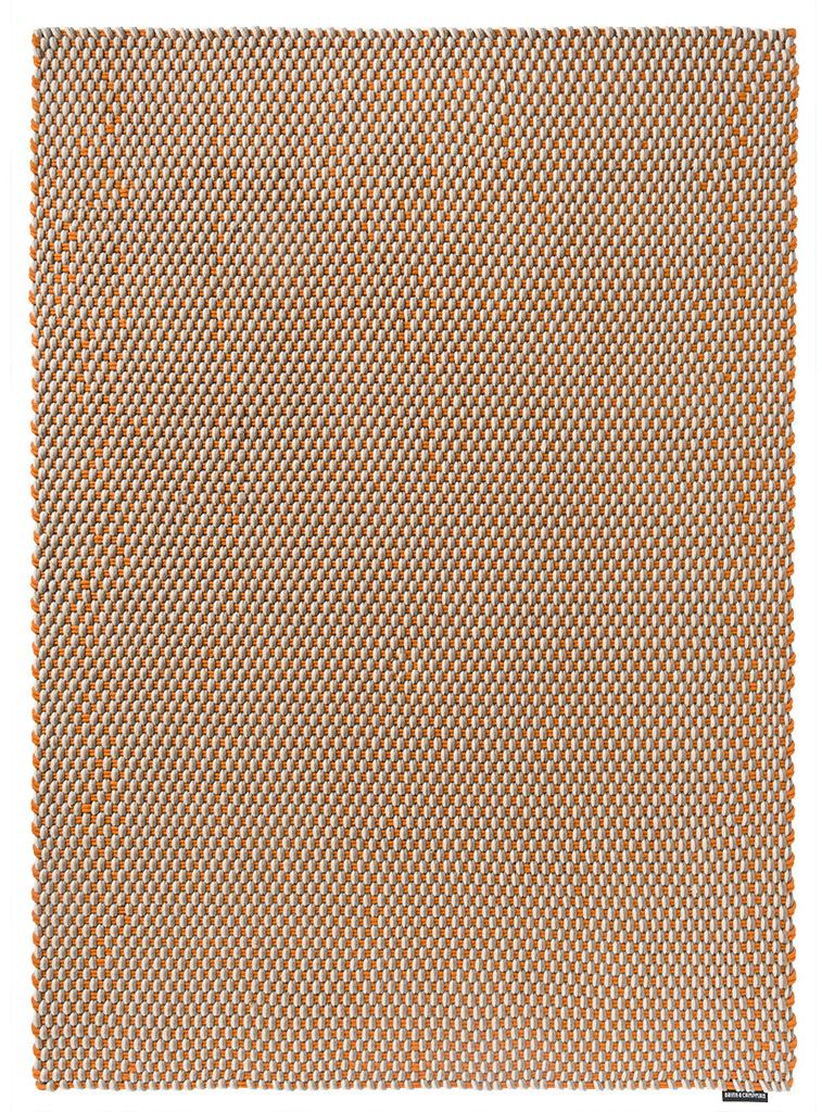 Tapis d’extérieur Dentelle Tricolore Blanc/Sable/Mangue