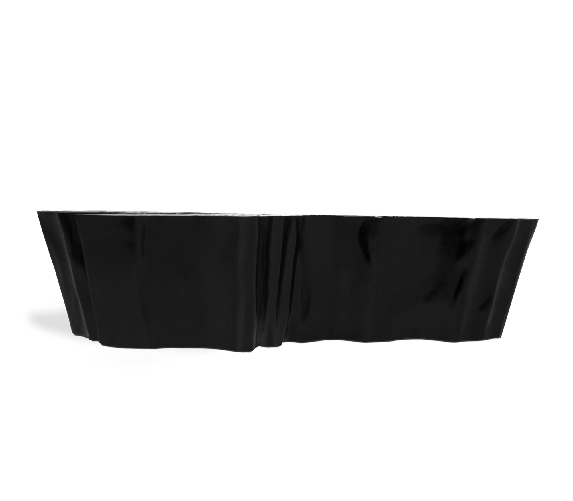 Table Basse Eden Noire | Dimensions: L 123 x P 102 x H 30 cm
