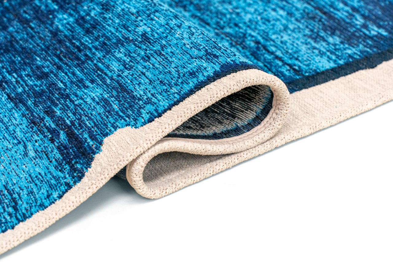 Tapis Brush Diva Blue | Taille: 140 × 200 cm