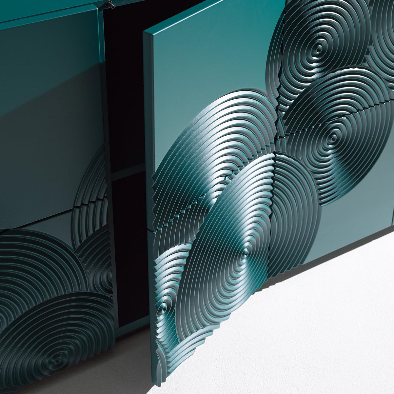 Buffet Contemporain Bleu