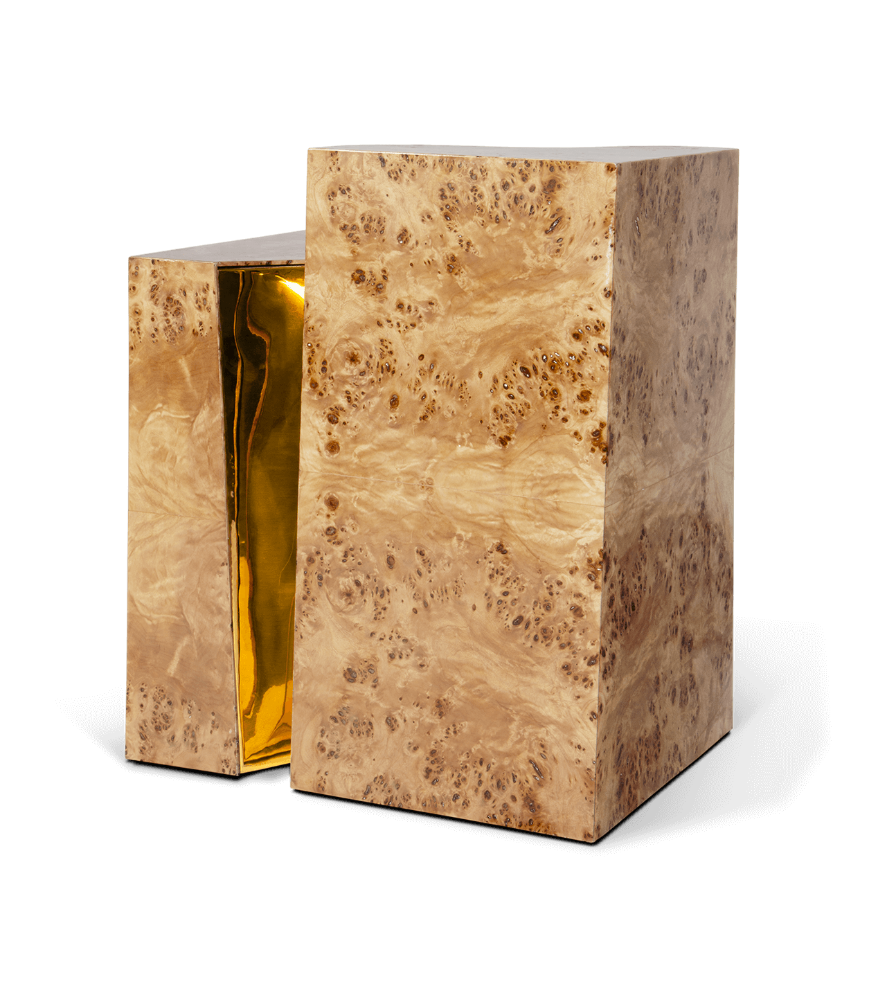 Table d'Appoint Peuplier Fissure