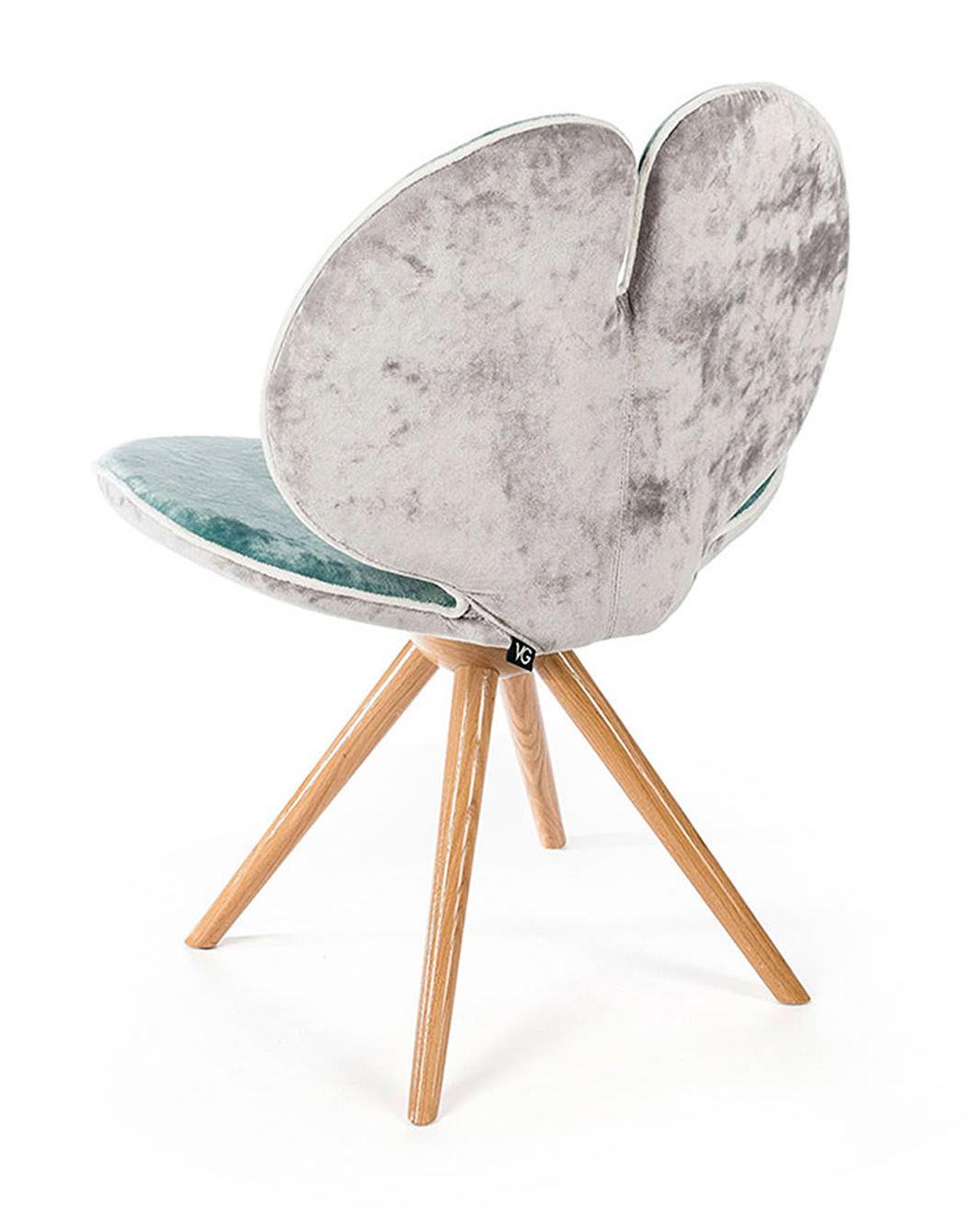 Chaise Pansè aqua