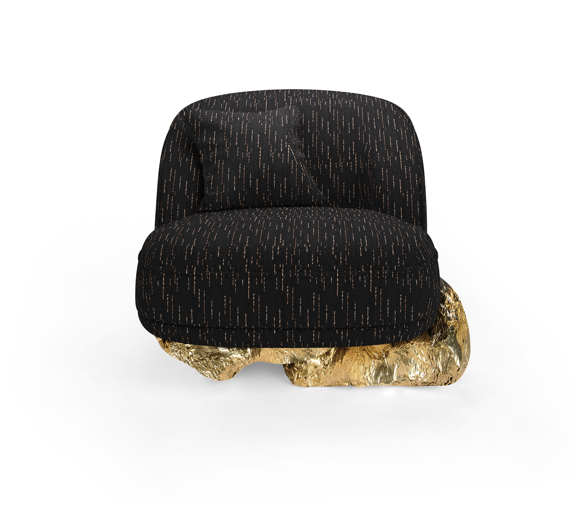 Fauteuil Angora II Noir