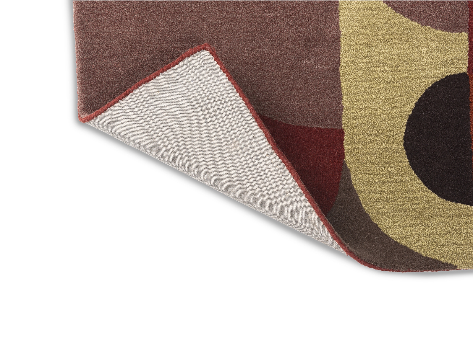 Tapis Decor Cosmo Rouge / Vert Pâle 95203 | Taille: 160 x 230 cm