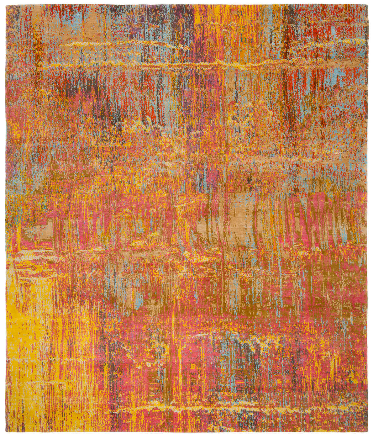 Tapis Artwork 17 Multicolore Rose | Taille: 250 x 300 cm