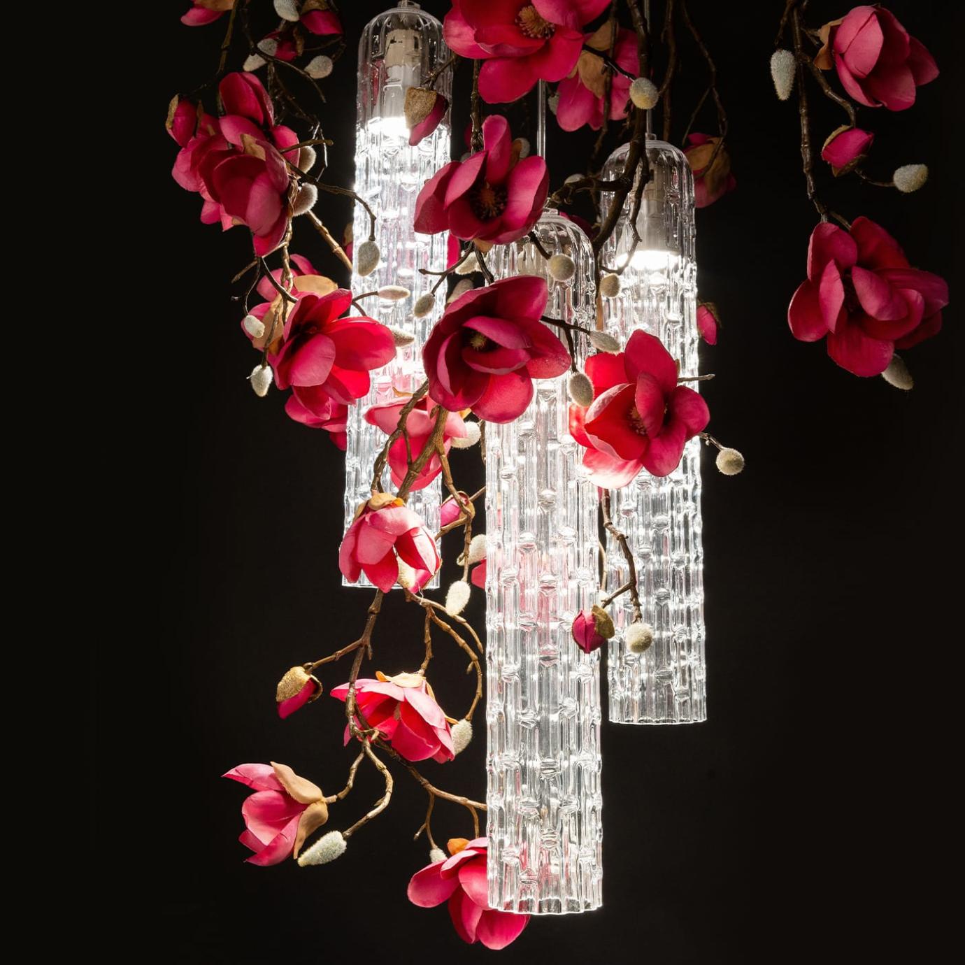 Petit lustre rond Magnolia