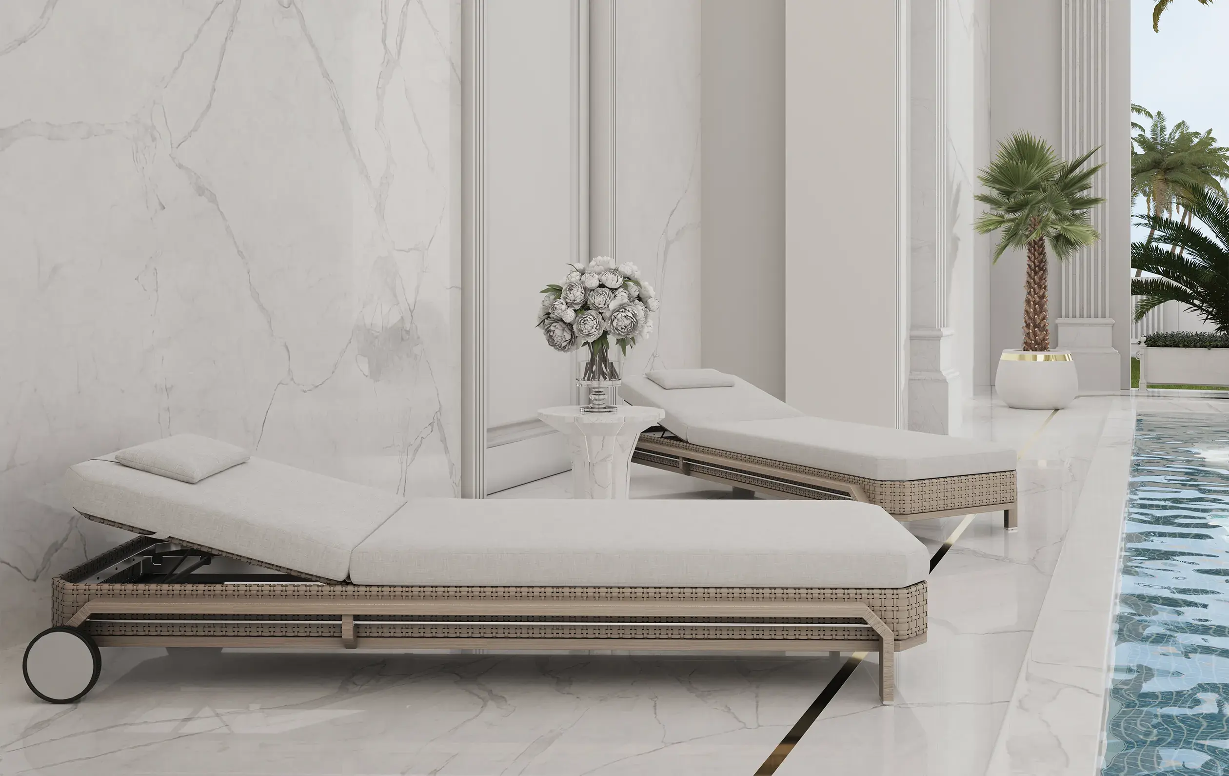 Chaise Longue En Bois Heritage - 5