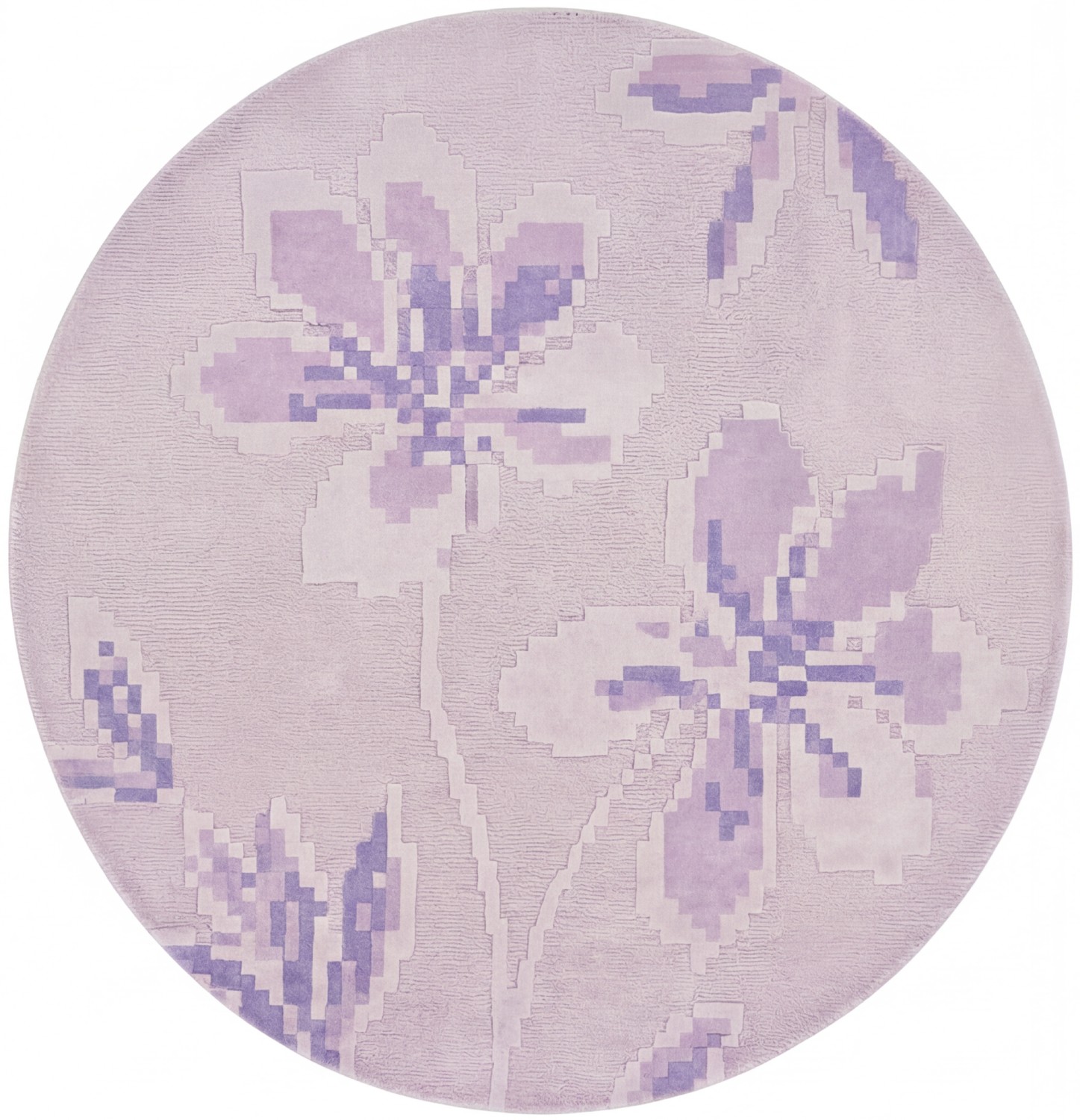 Tapis fait main Lavender Bloom