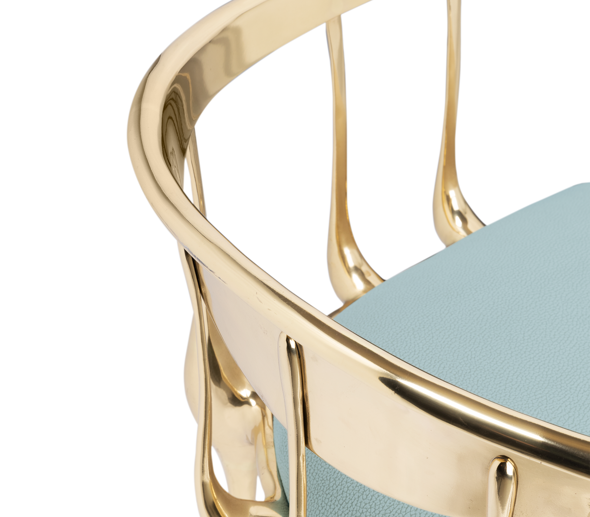 Chaise Luxe Bleu Clair
