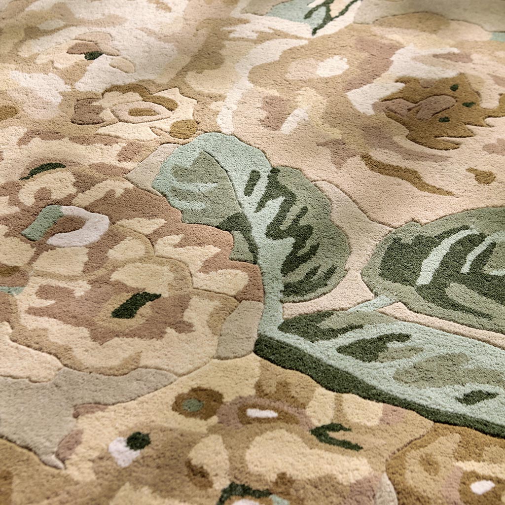 Rose & Peony Birch Tapis