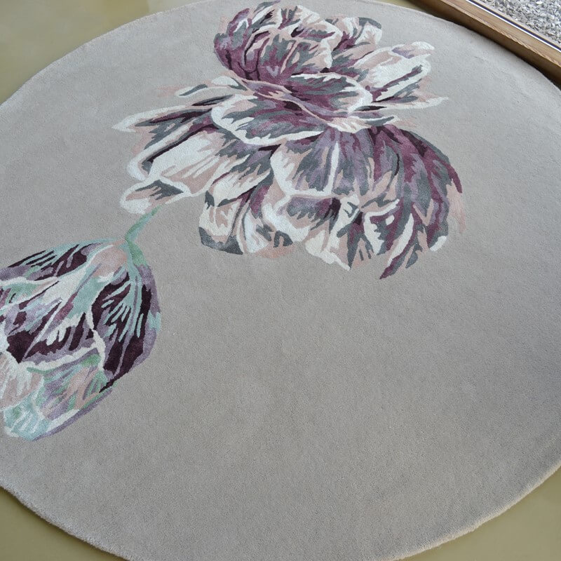 Tapis Rond Tranquility Beige 56001