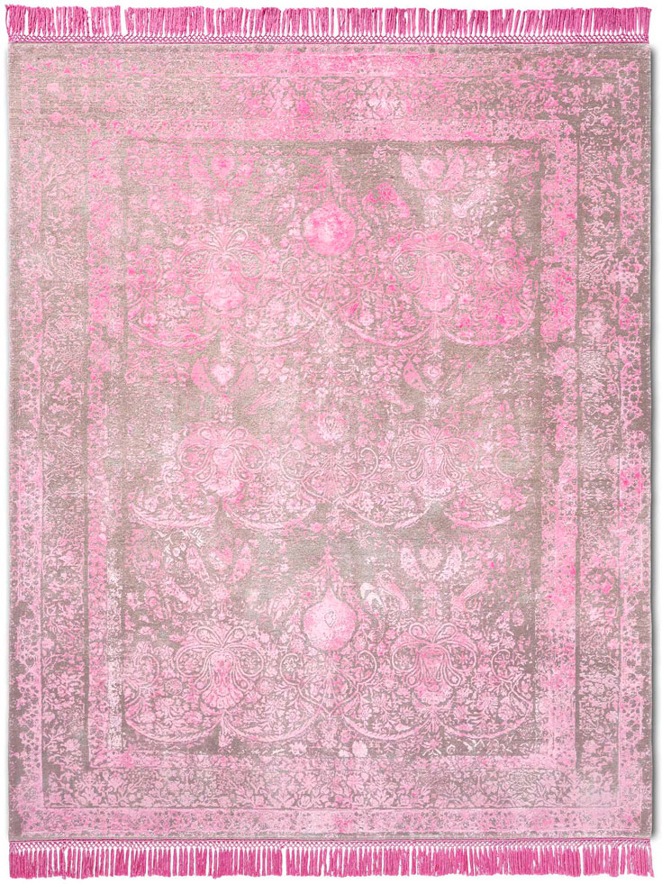Tapis de luxe Rose Doux