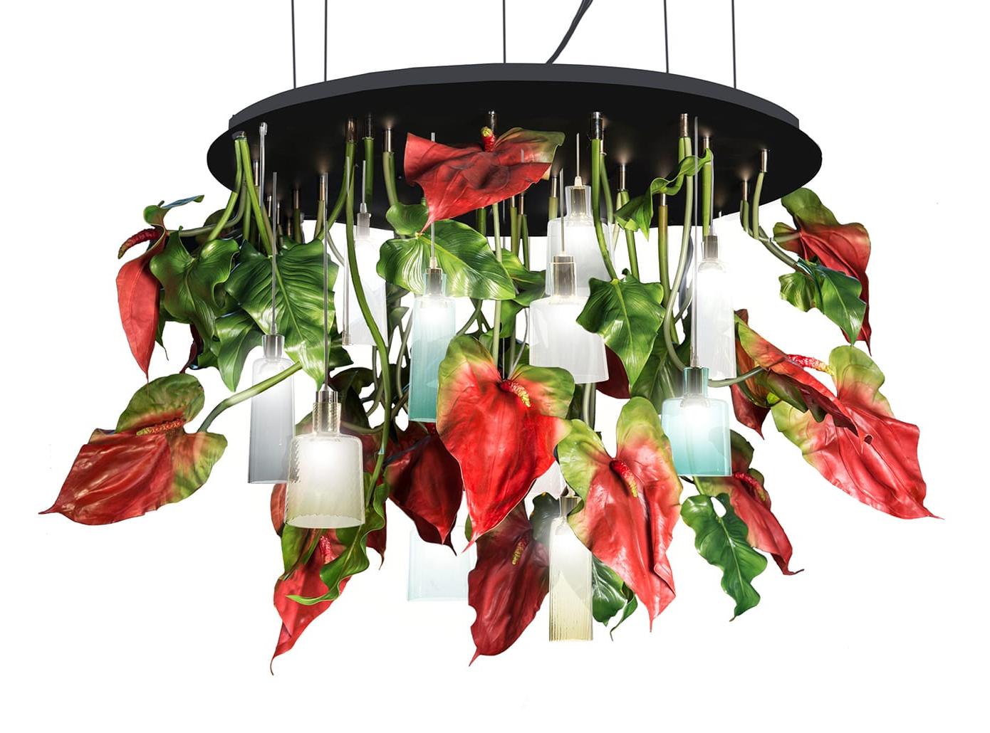 Lustre Anthurium rouge