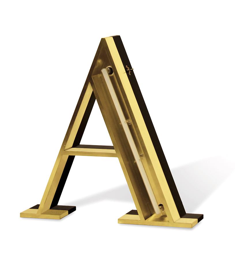 Lettre Lumineuse Alpha A