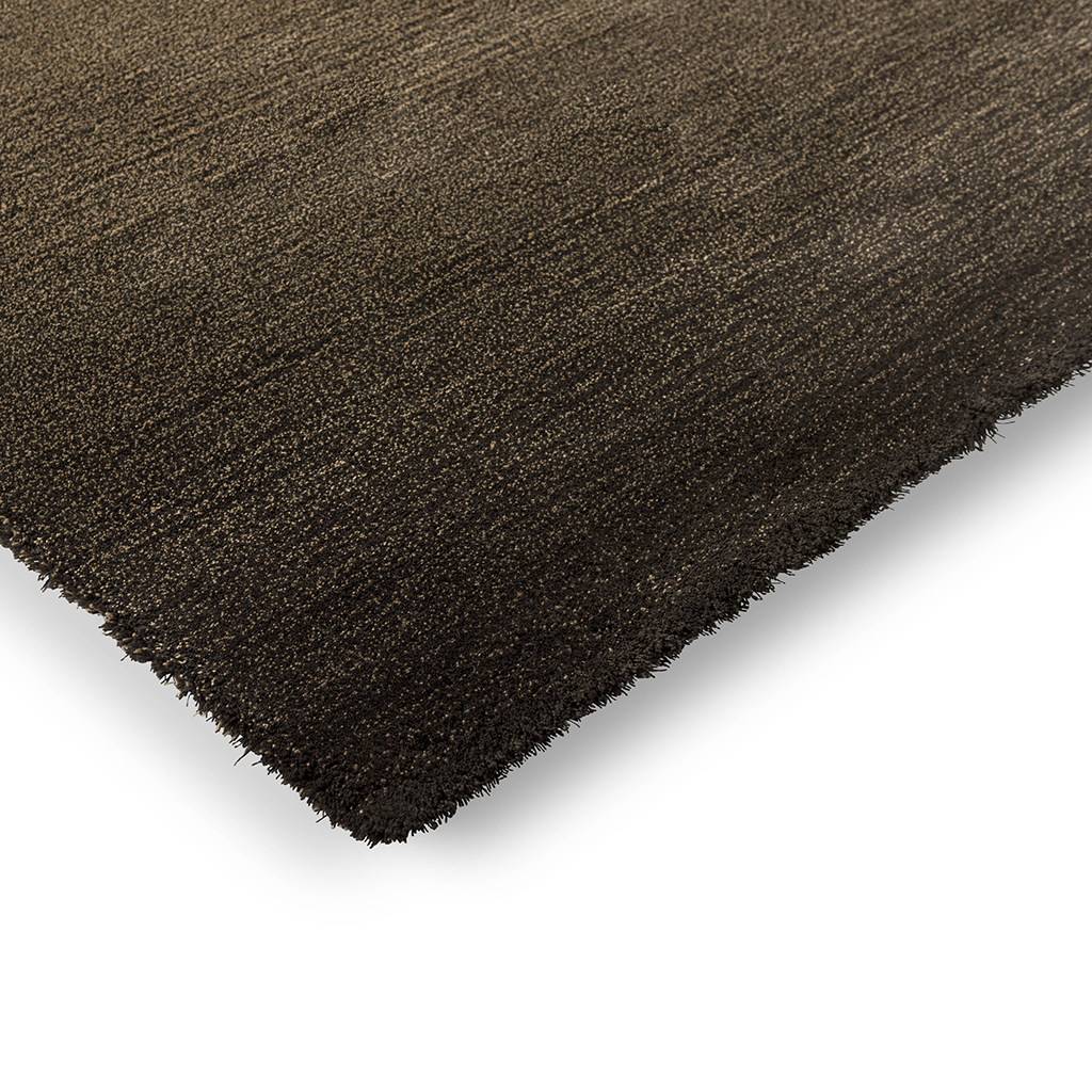 Tapis bas Shade Beige / Chocolat Foncé