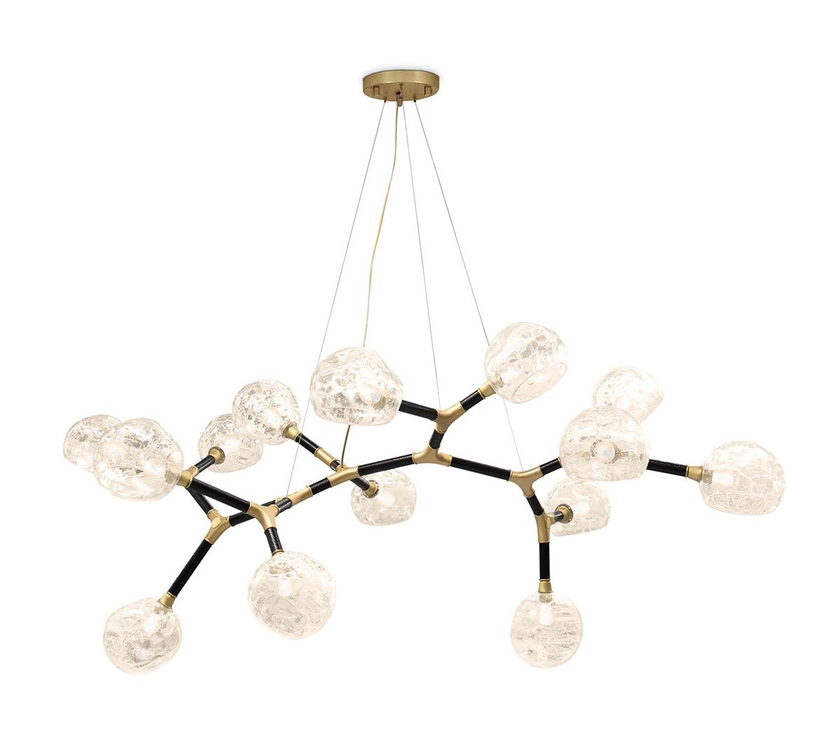 Grande Suspension Irrégulière Multi-Teintes