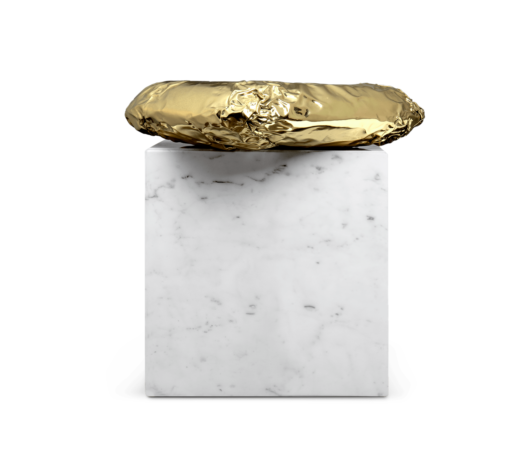Table d’Appoint Carrara Megalith