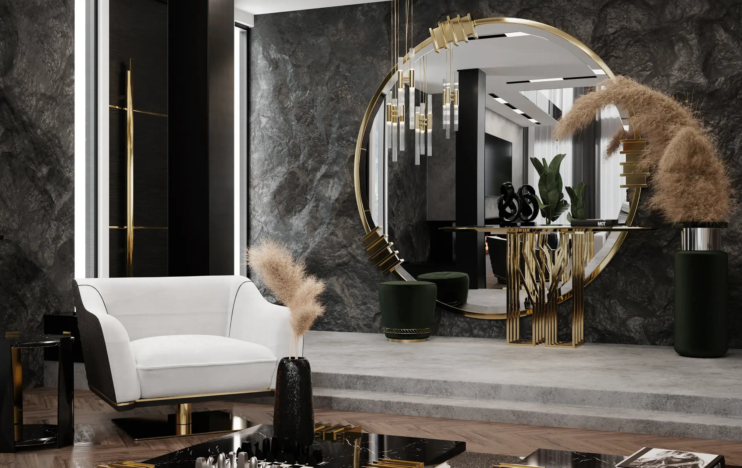 Miroir Whirlwind