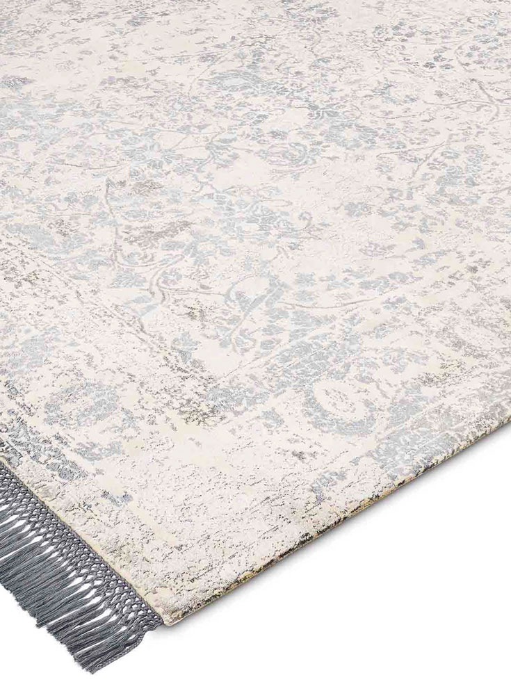 Tapis de luxe Gris Argenté