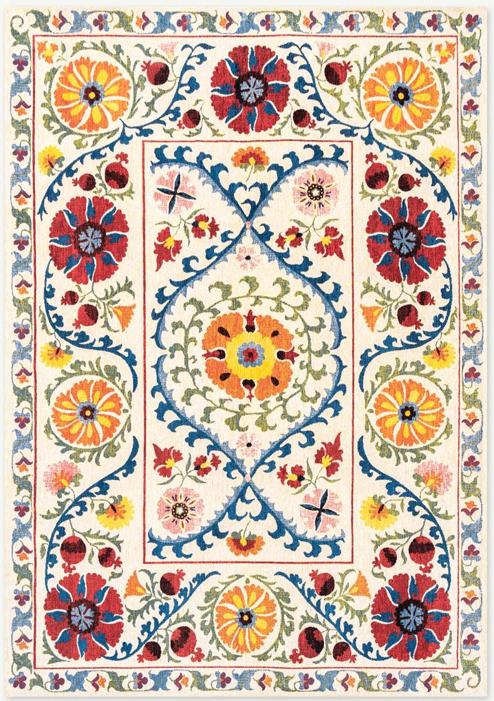 Tapis Suzani «Origine» 9728 | Taille: 280 x 390 cm