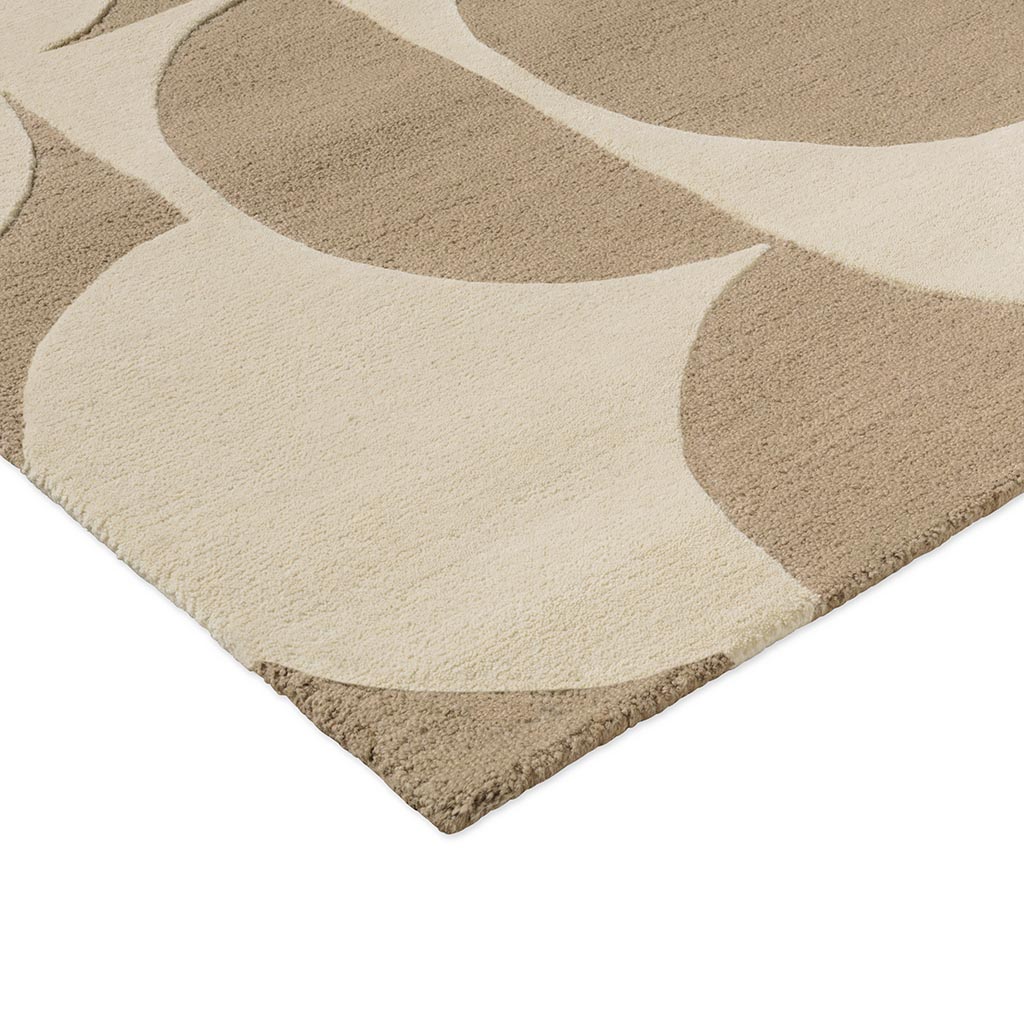 Prism Flower Mushroom / Ecru Tapis | Taille: 160 × 230 cm