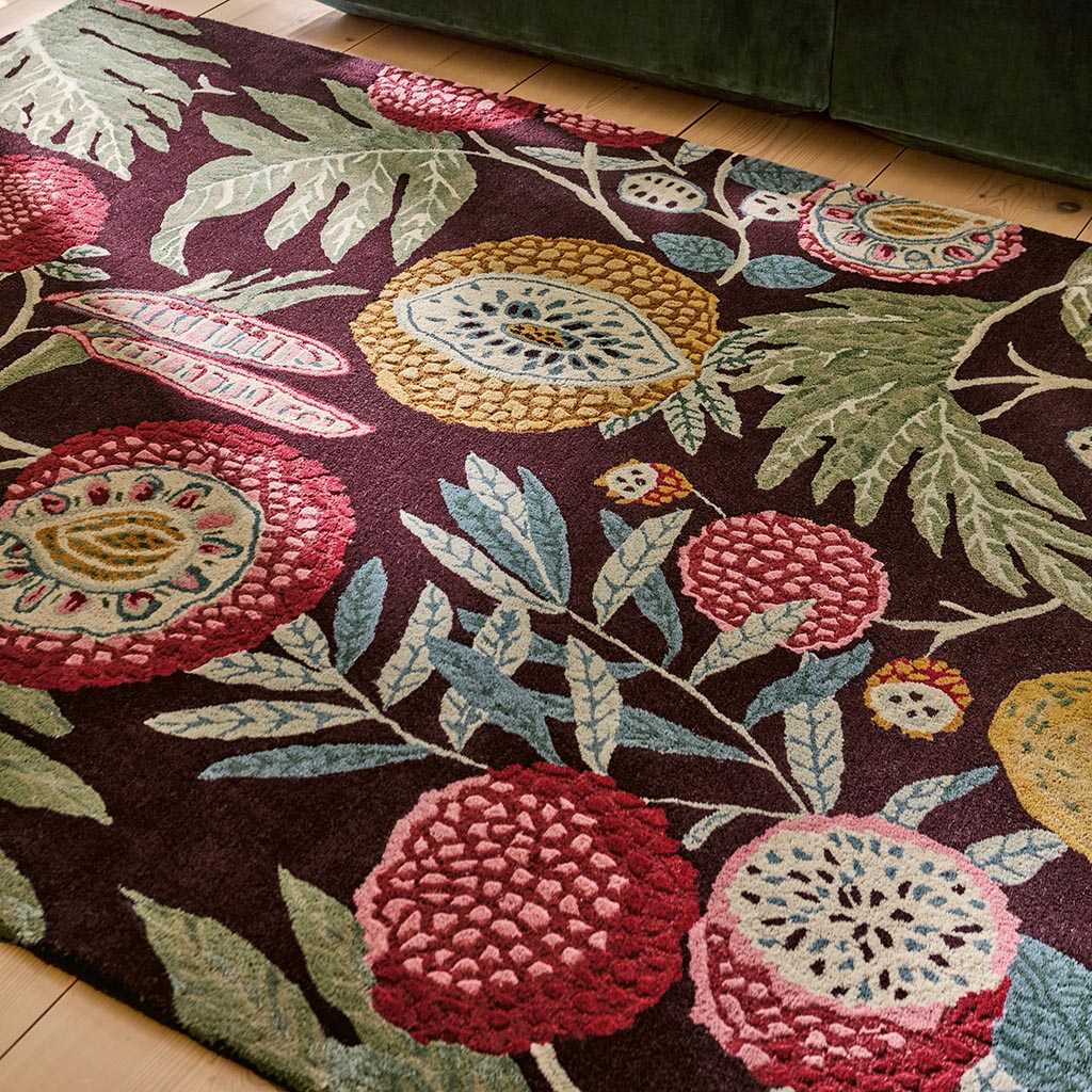 Jackfruit Cherry / Alabaster Tapis | Taille: 200 × 280 cm