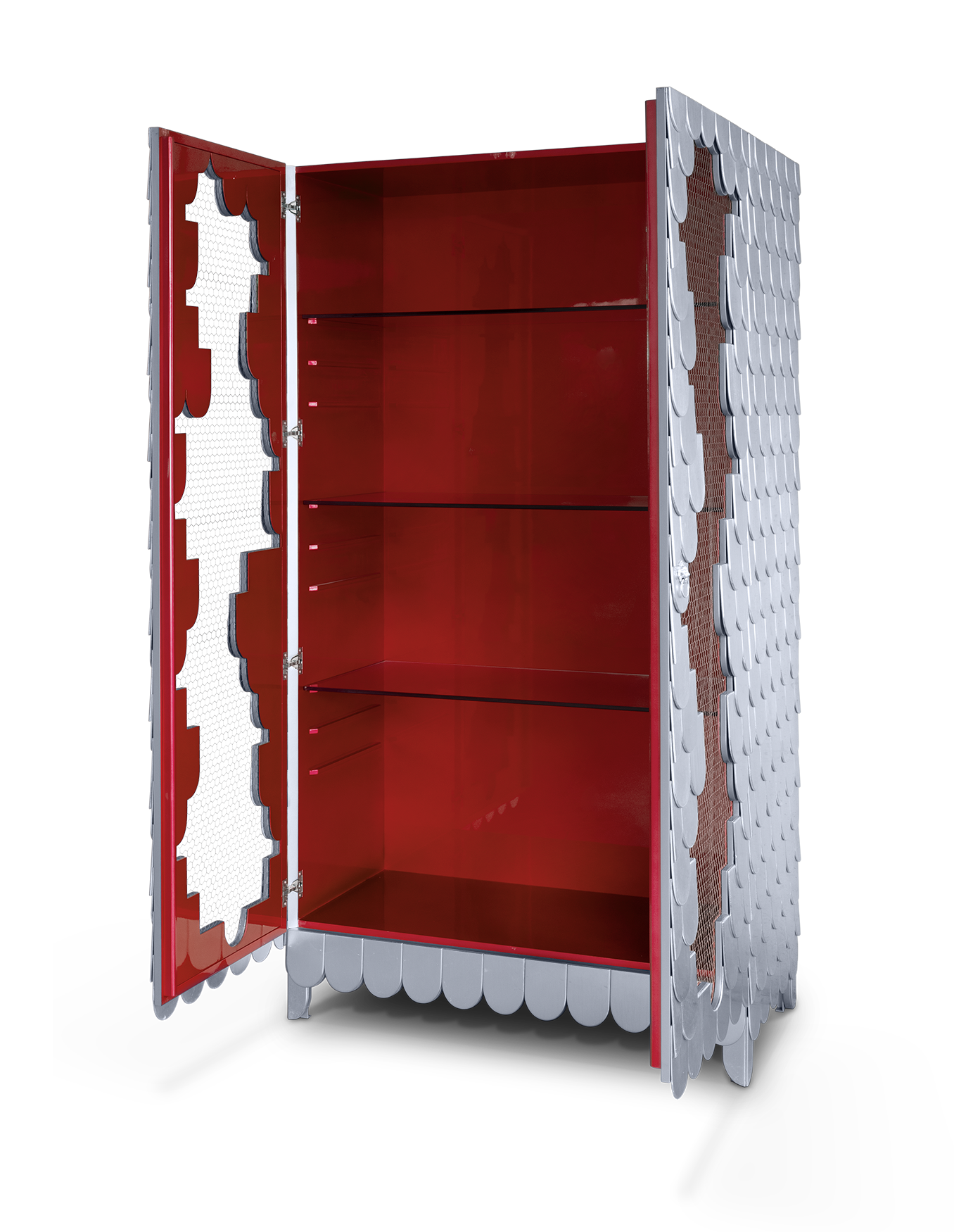Armoire Oporto Rouge