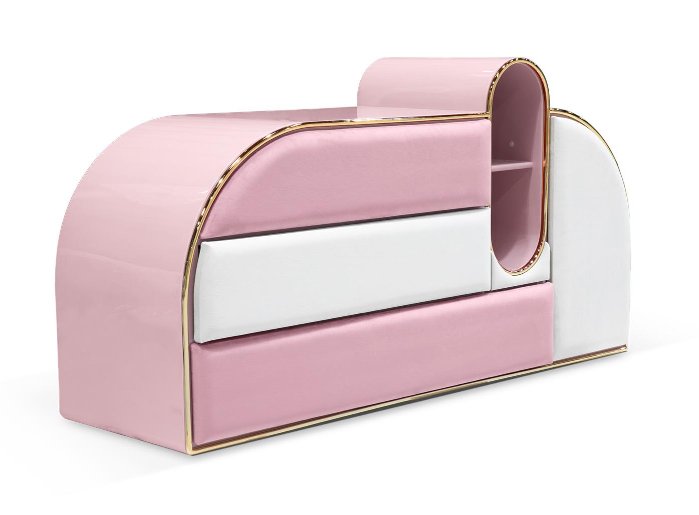Commode Bubble Gum 3 Tiroirs