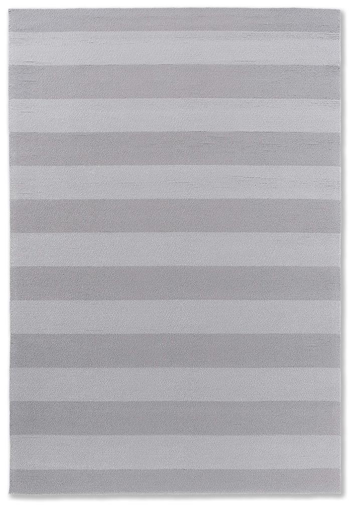 Tapis d'Extérieur Rayé Gris Colombe