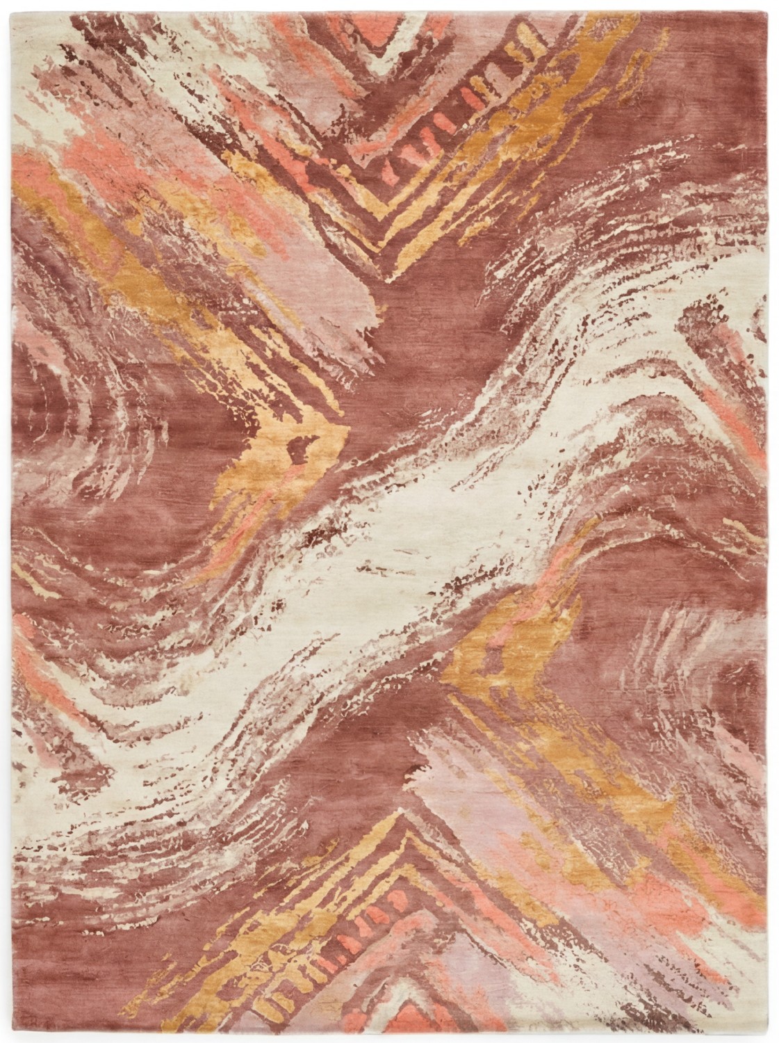 Tapis Marble Drift Rose