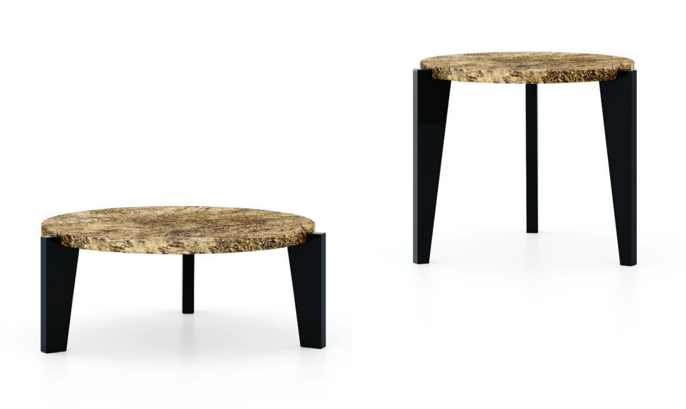 Table Basse Ridge | Dimensions: Ø 90 cm