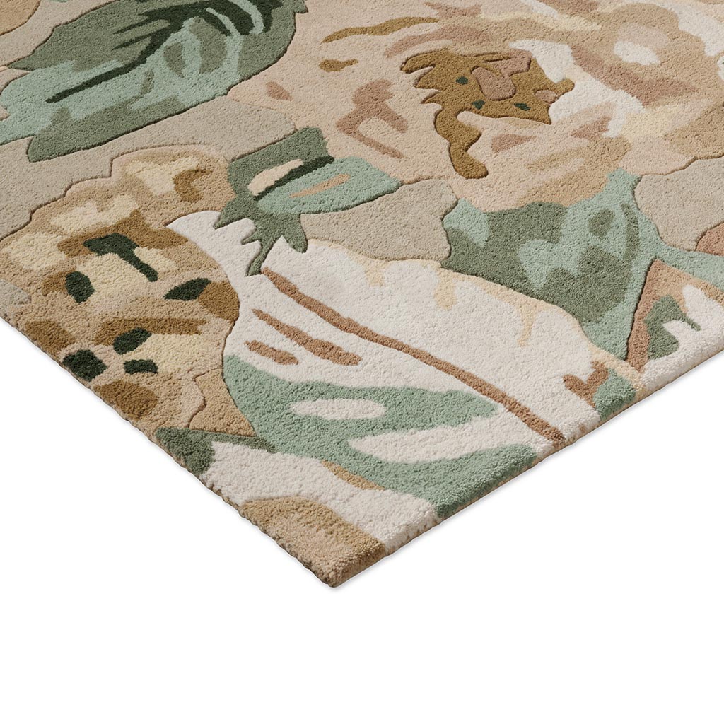Rose & Peony Birch Tapis