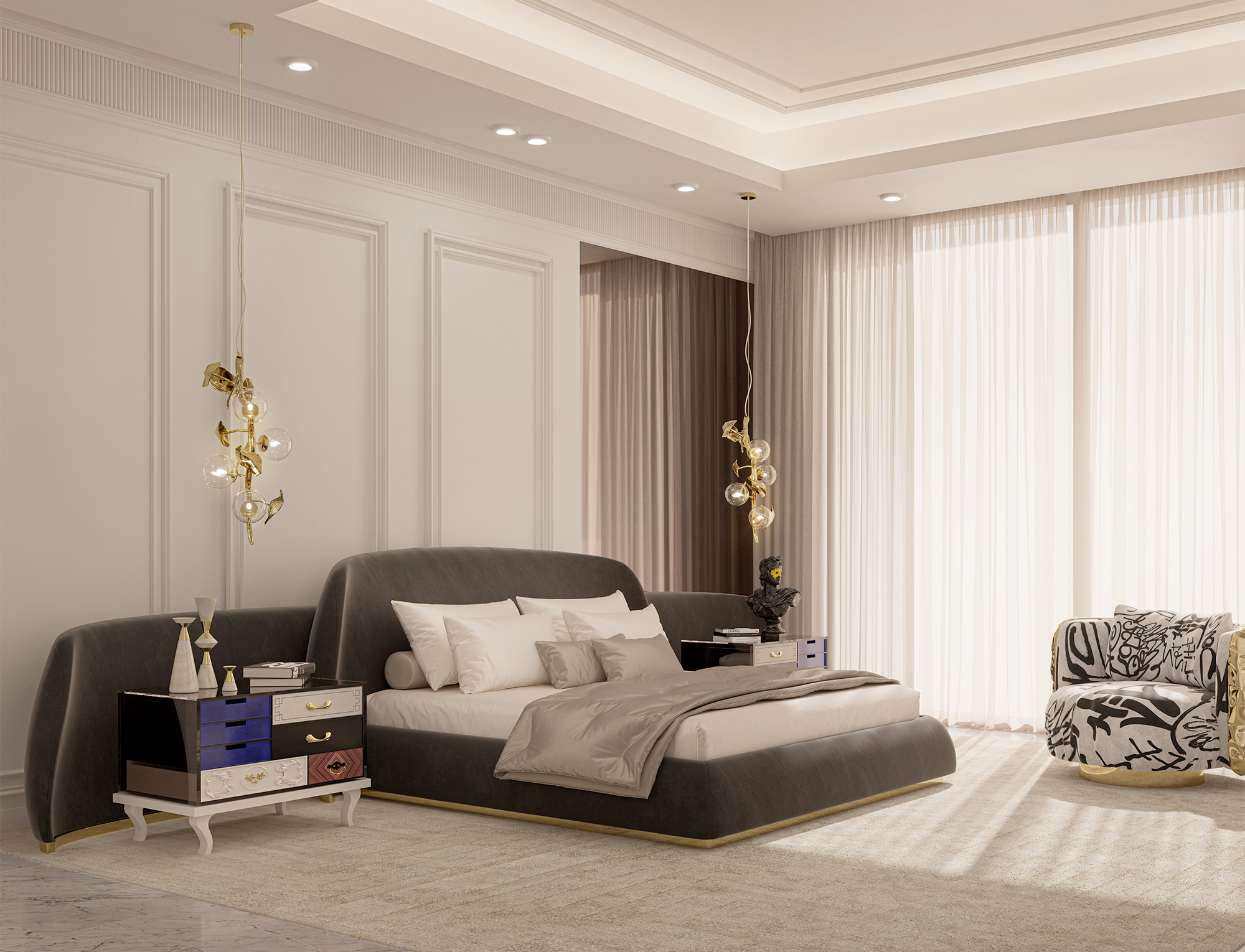 Suspension Athena Pendant