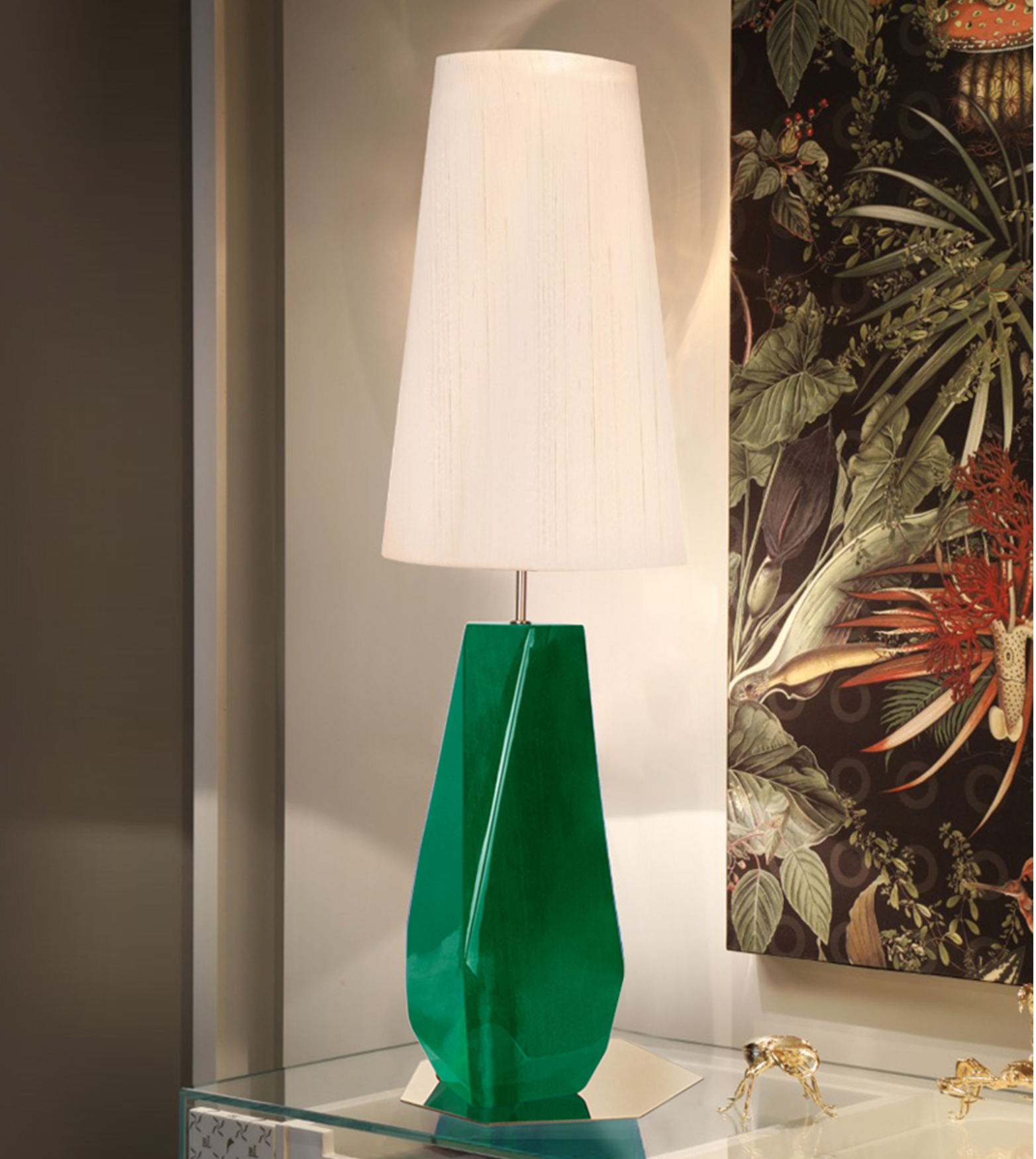 Lampe de Table Verte Essence