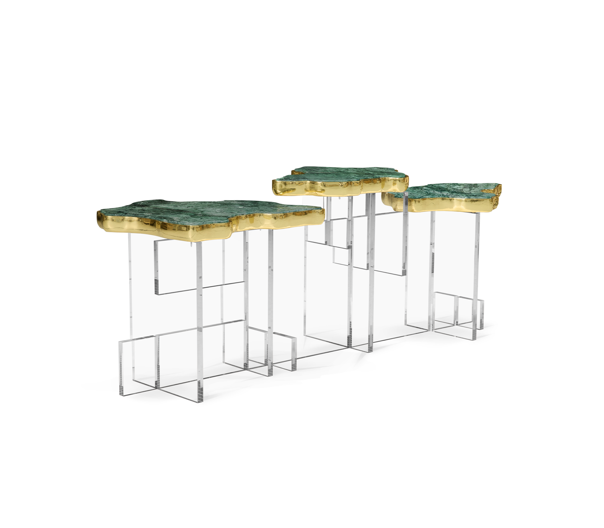 Table Basse Artisanale Pierre Guatemala