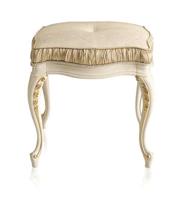 Tabouret Classique Beige / Or