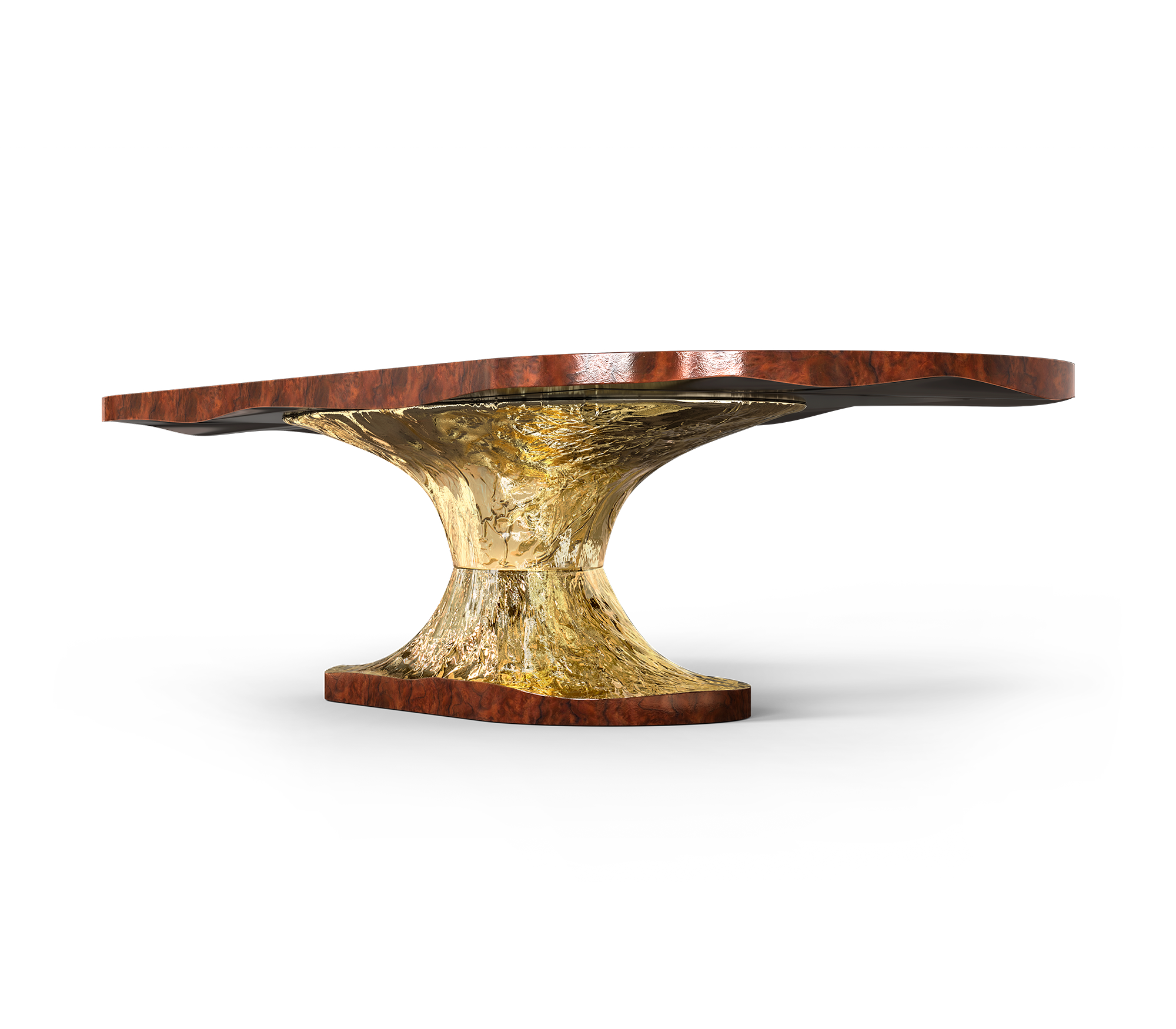 Table à Manger Ovale Luxe Évolution