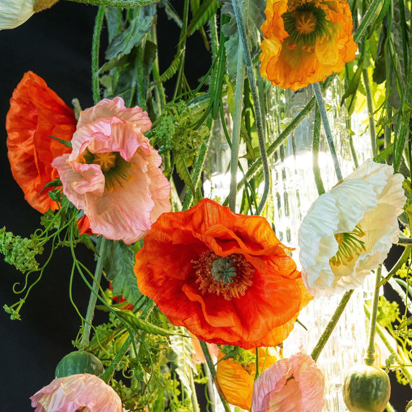 Lustre carré Poppy