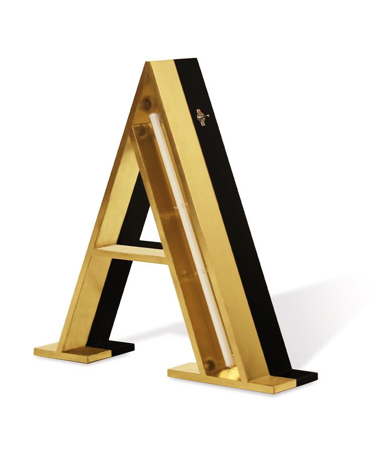 Lettre Lumineuse Alpha A