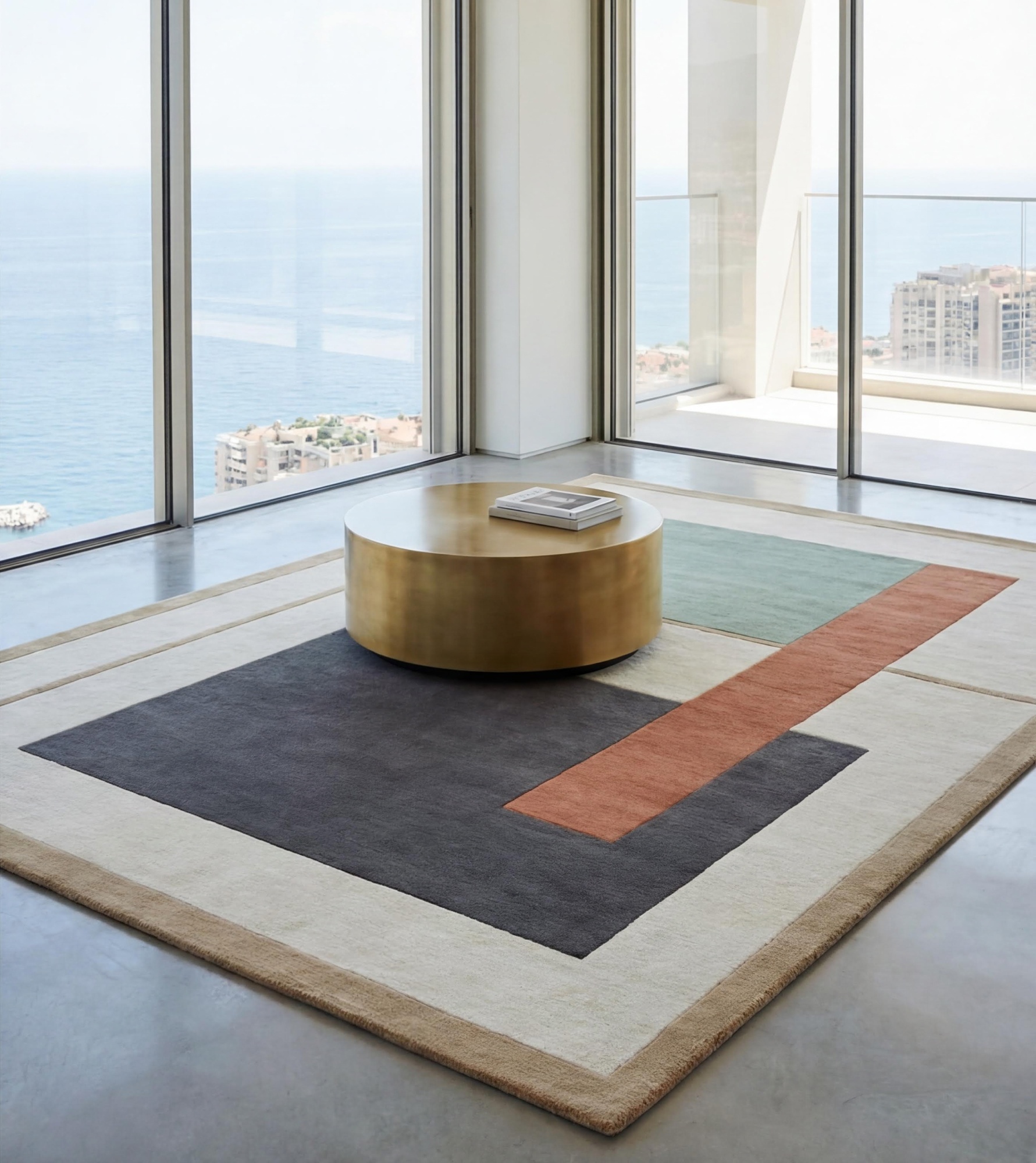 Tapis Geometric Block Forest