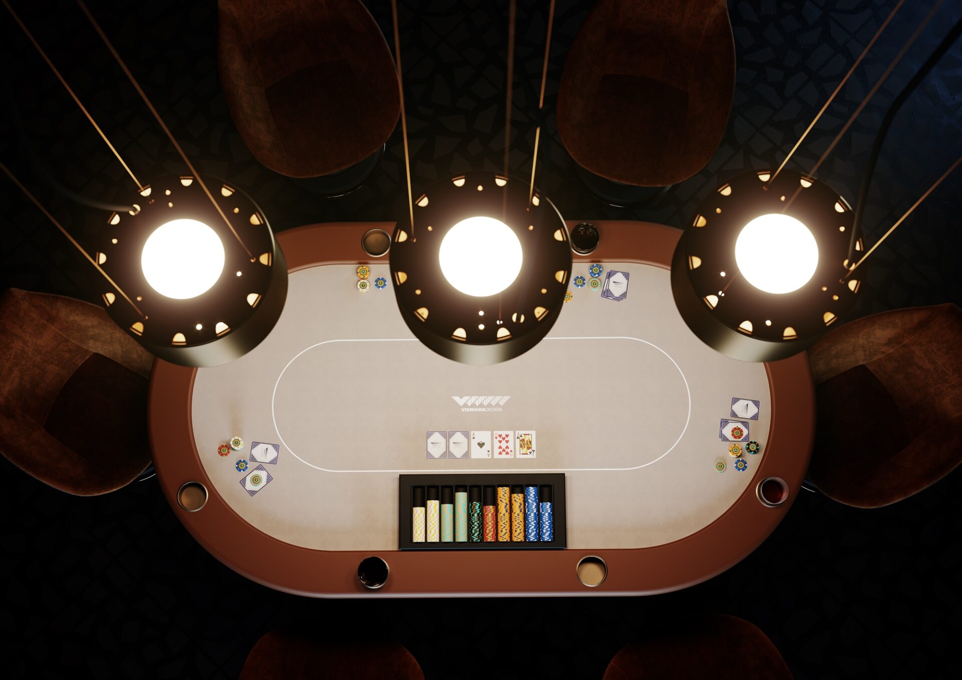 Table de Poker Vegas
