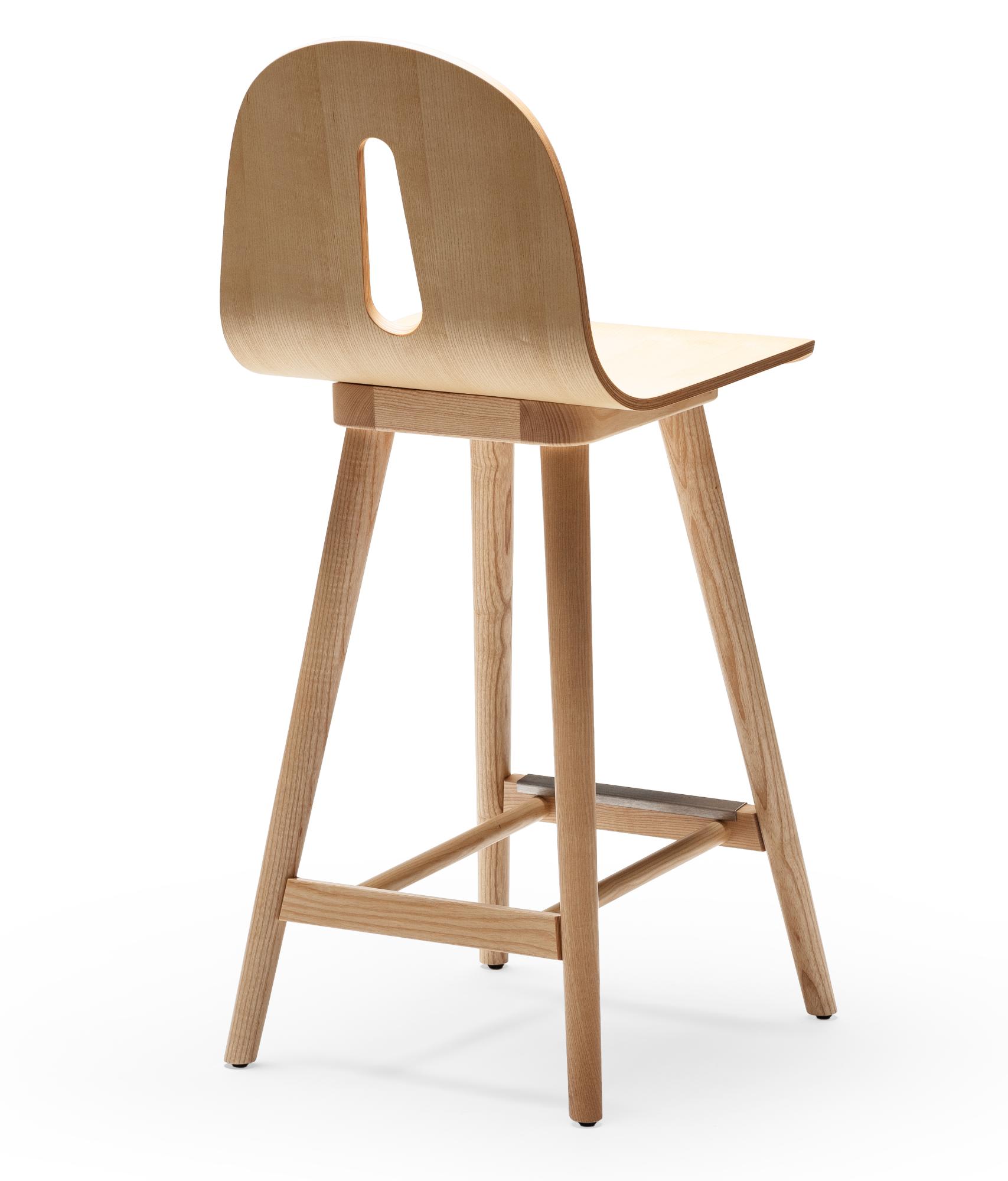 Tabouret de Bar Gotham Woody SG-65 Frêne Naturel