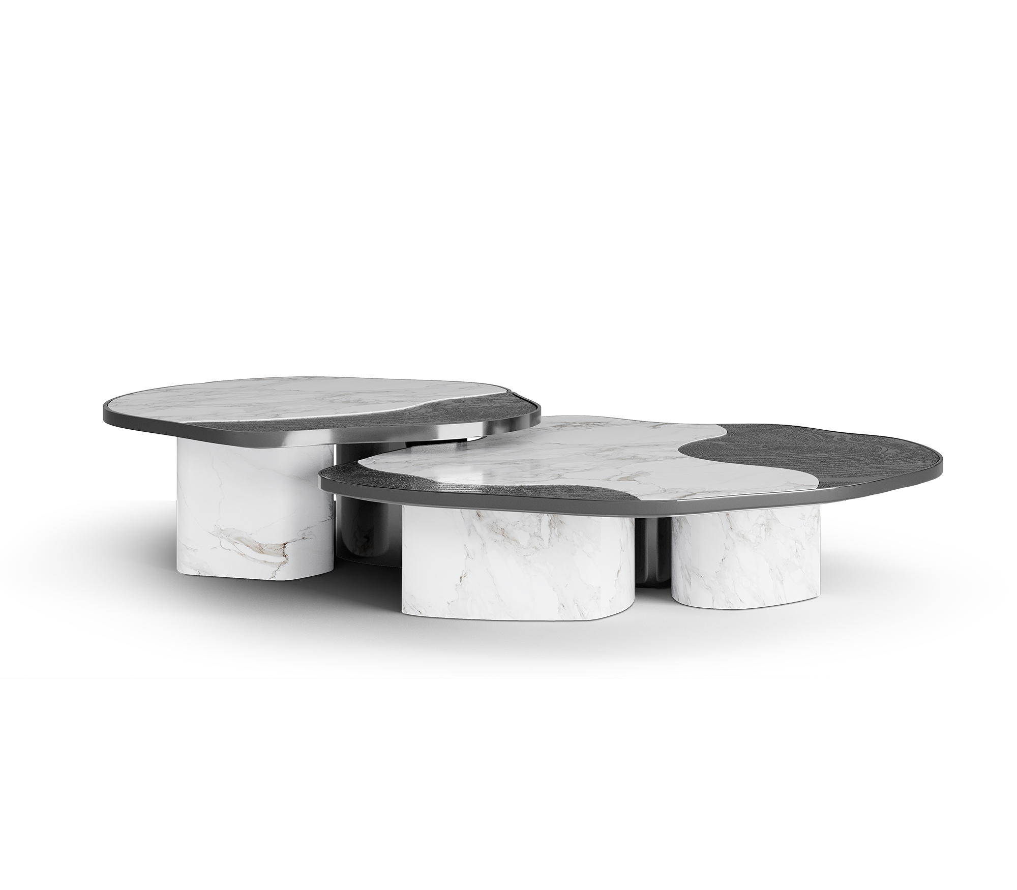 Set Tables Athena Calacatta & Onyx Set Tables Athena Calacatta & Onyx