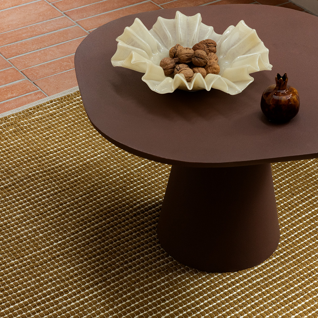 Tapis Cadre Moutarde