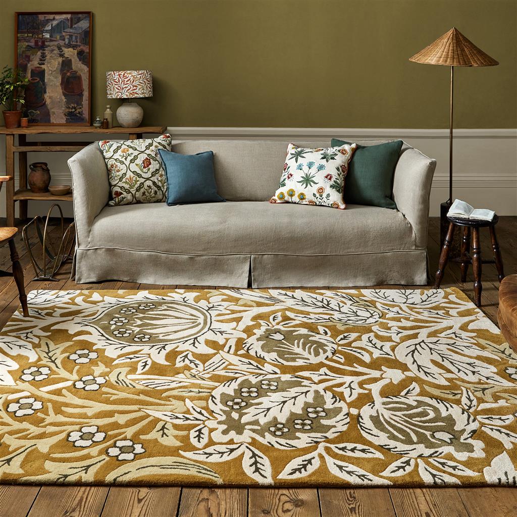 Tapis tufté main Elmcote Gold 127806