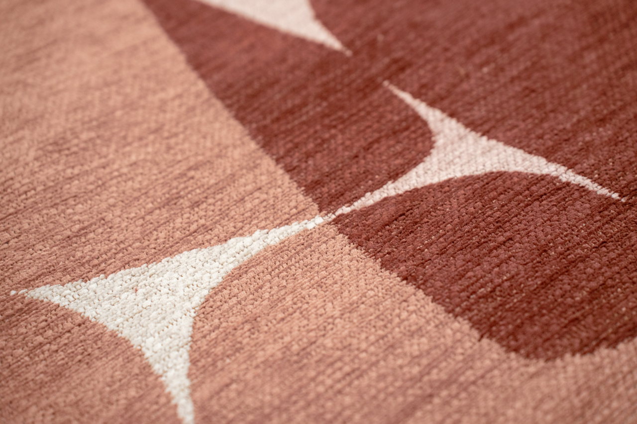 Tapis Stones Cherry Mocha | Taille: 140 × 200 cm